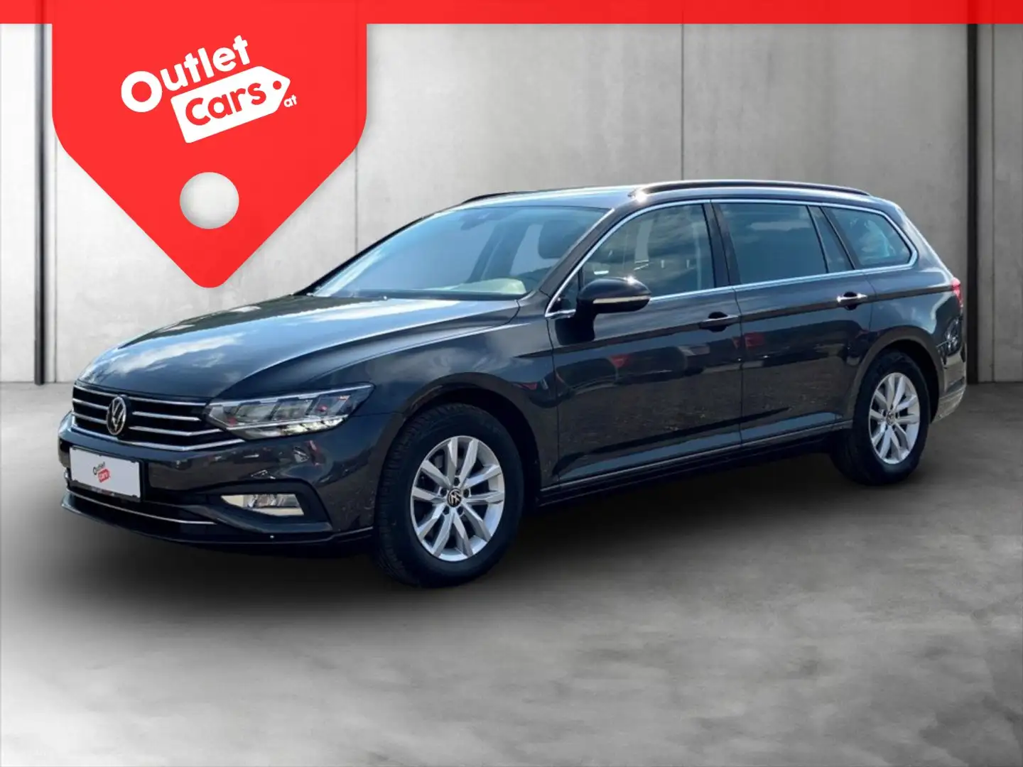 Volkswagen Passat Vari. 2.0 TDI BMT Business ASSIST+LED+RFK Grau - 1