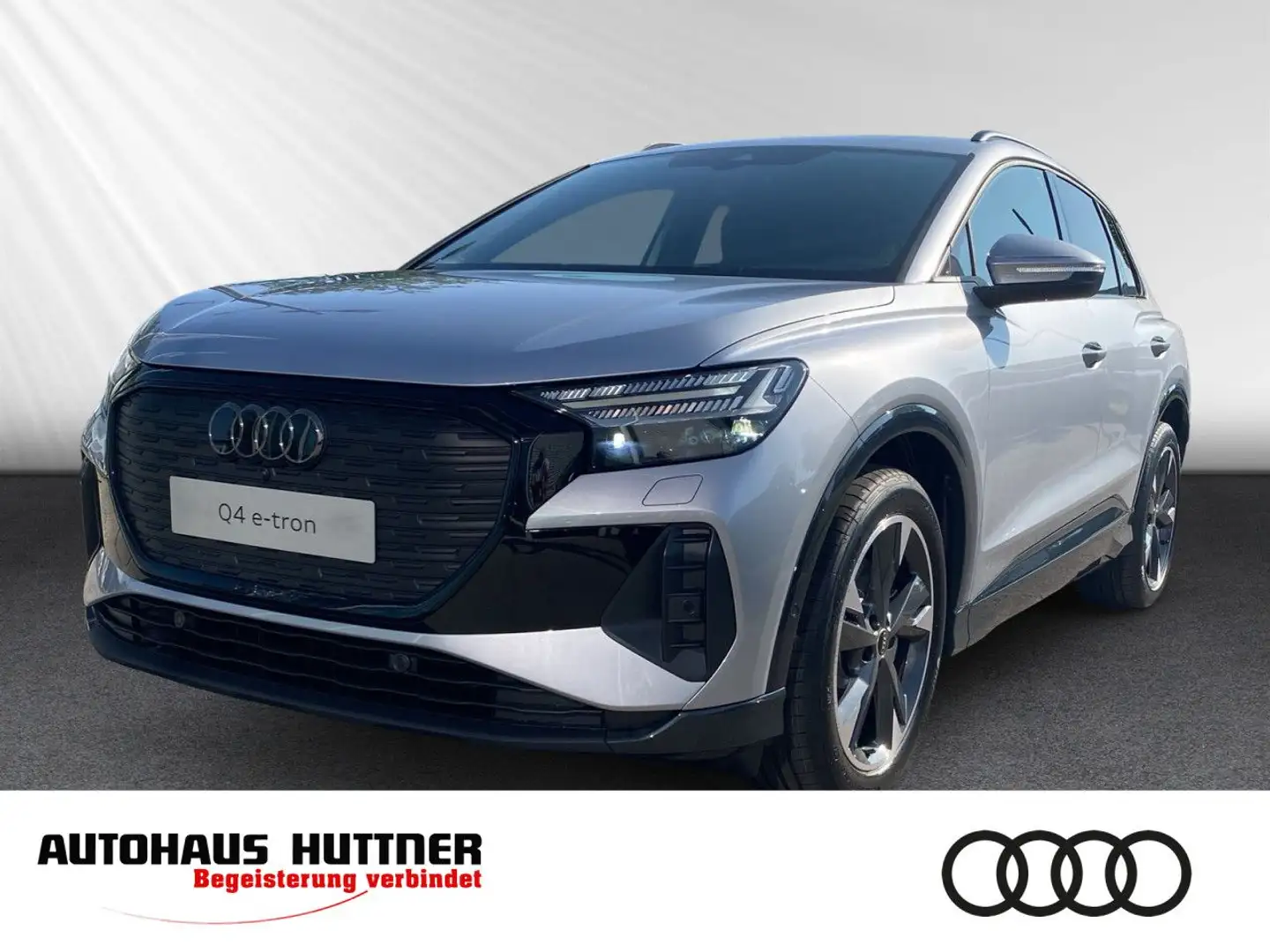 Audi Q4 e-tron Q4 45 e-tron 210 kW Head Up Display Navi LED Klima Silber - 1