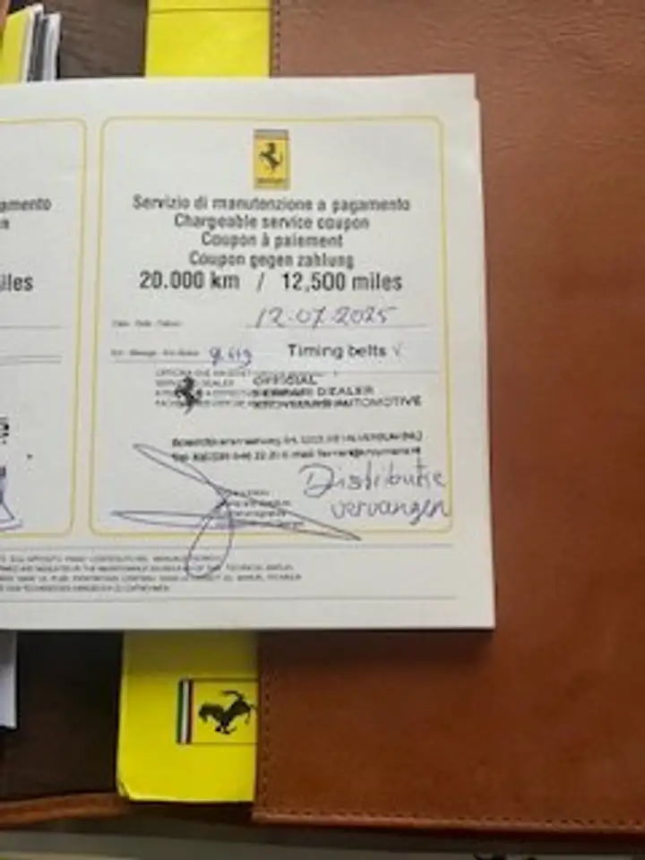 Ferrari Testarossa Classiche-certificaat, foto 11
