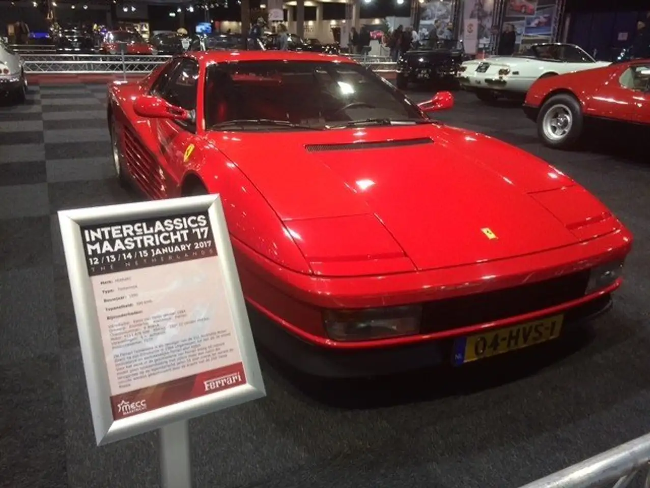 Ferrari Testarossa Classiche-certificaat, foto 3