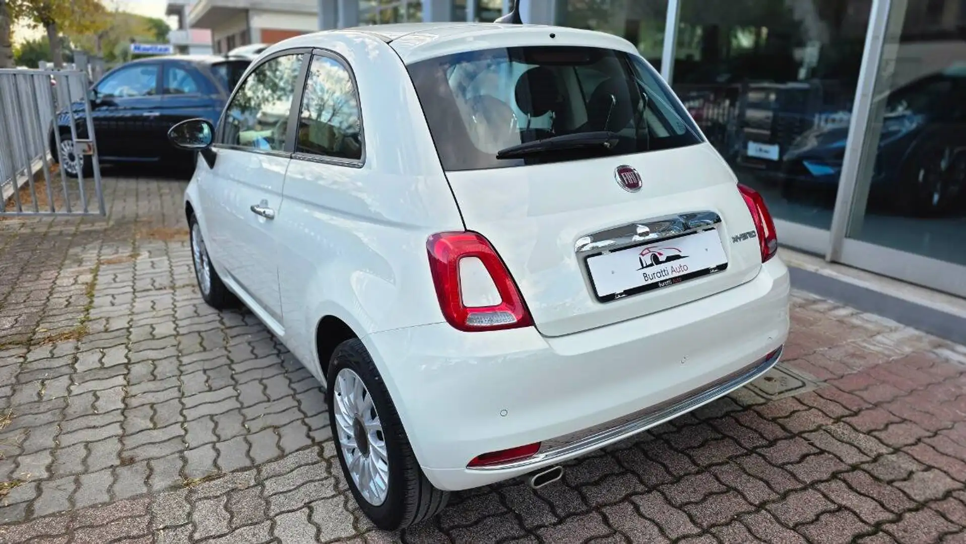 Fiat 500 1.0 hybrid Dolcevita 70cv BURATTI PREMIUM Bianco - 2