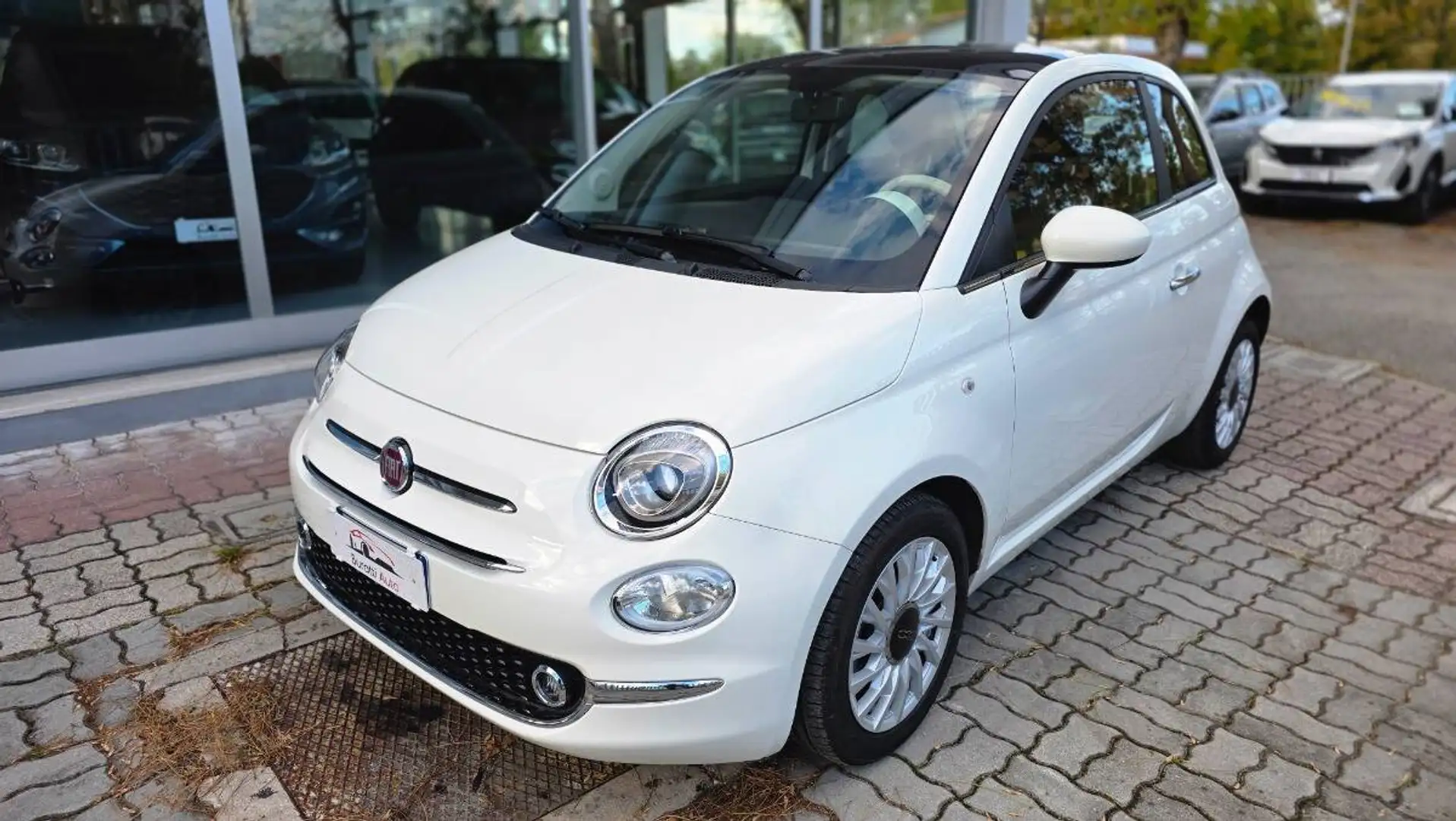 Fiat 500 1.0 hybrid Dolcevita 70cv BURATTI PREMIUM Bianco - 1