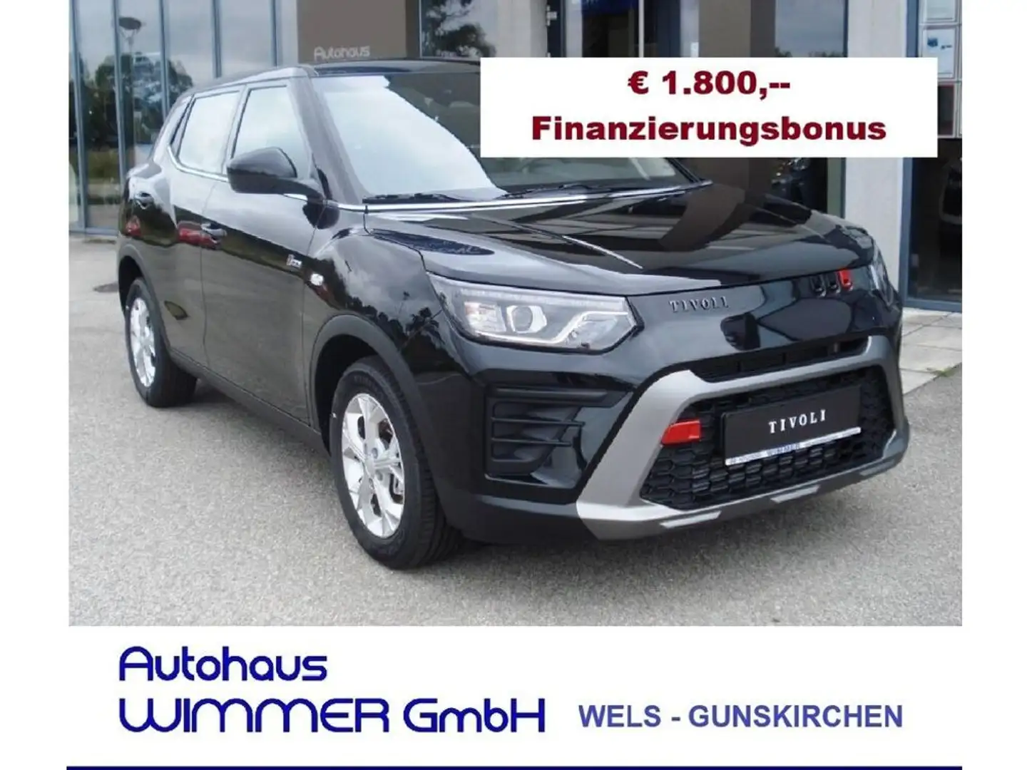 KGM Tivoli 1.5 GDI Style Schwarz - 1