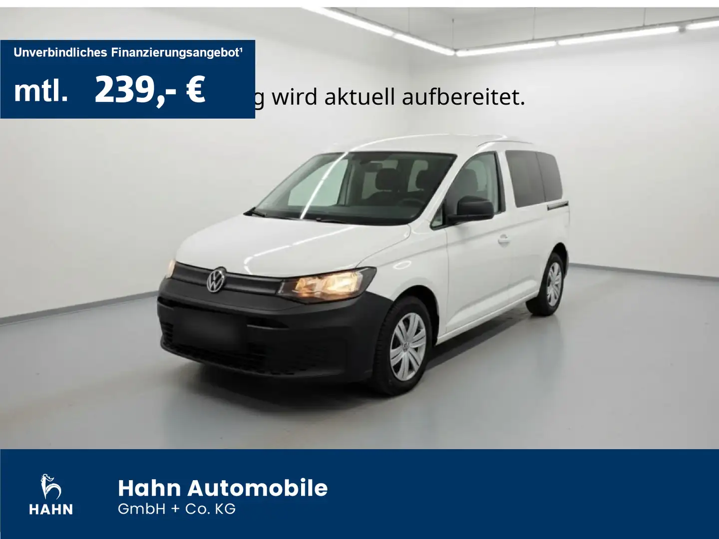 Volkswagen Caddy 2.0TDI Allwetter AHK PDC Klima Weiß - 1