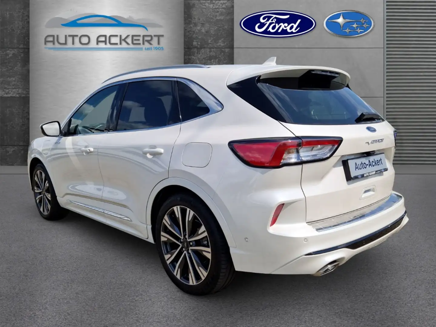 Ford Kuga Plug-In Hybrid Vignale 2.5 Duratec -PHEV EU6d Weiß - 2