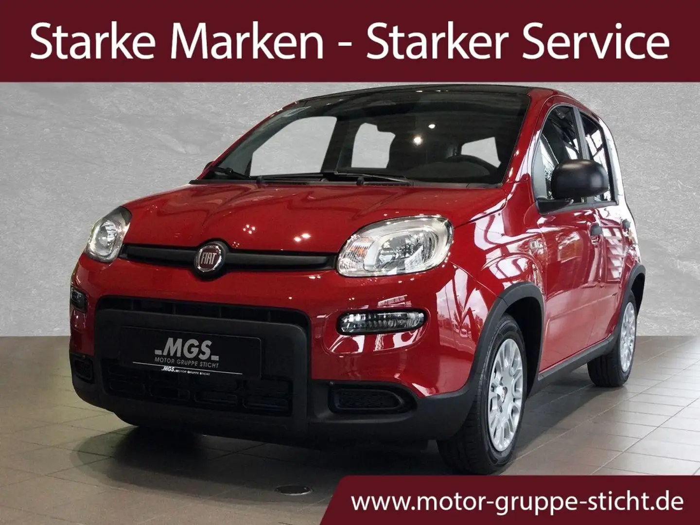 Fiat Panda Pandina S&S #PDC #KLIMA Rouge - 1