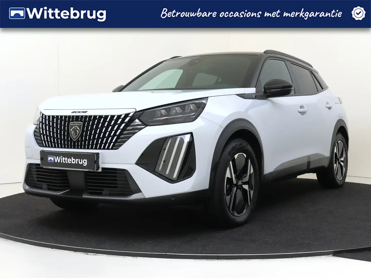 Peugeot e-2008 EV GT 54 kWh | Adapt. Cruise | Camera | Full Map N Blanc - 1