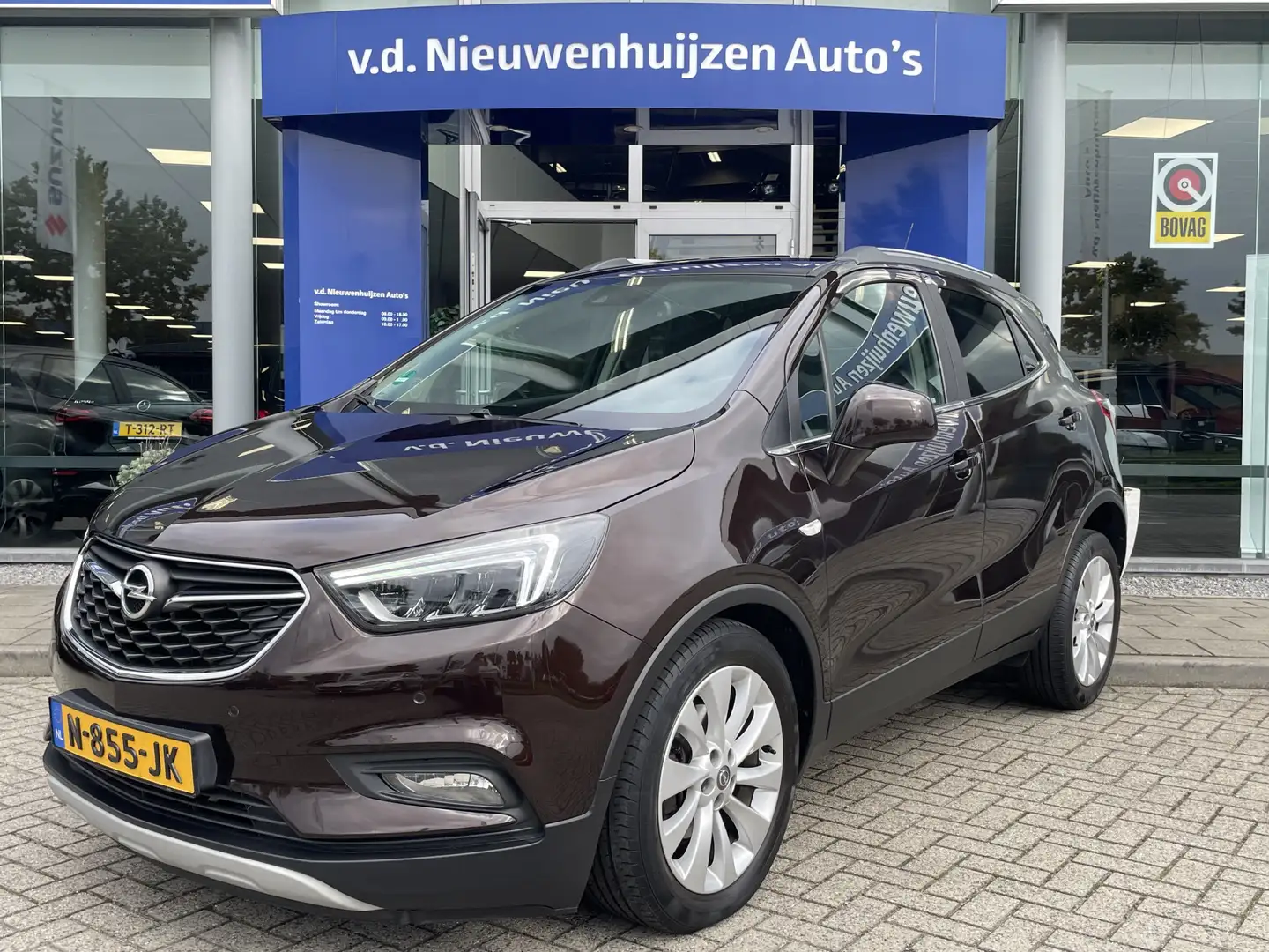 Opel Mokka X 1.4 Turbo Innovation Navigatie Lane Assist Stuur e Bruin - 1