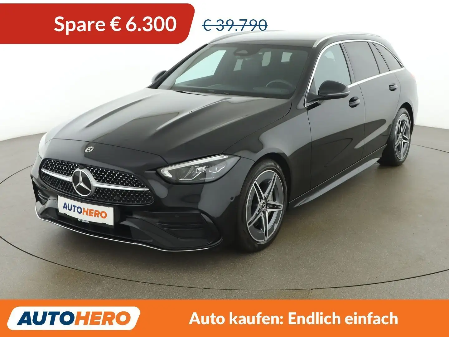 Mercedes-Benz C 220 C 220 d T AMG Line Mild-Hybrid Schwarz - 1