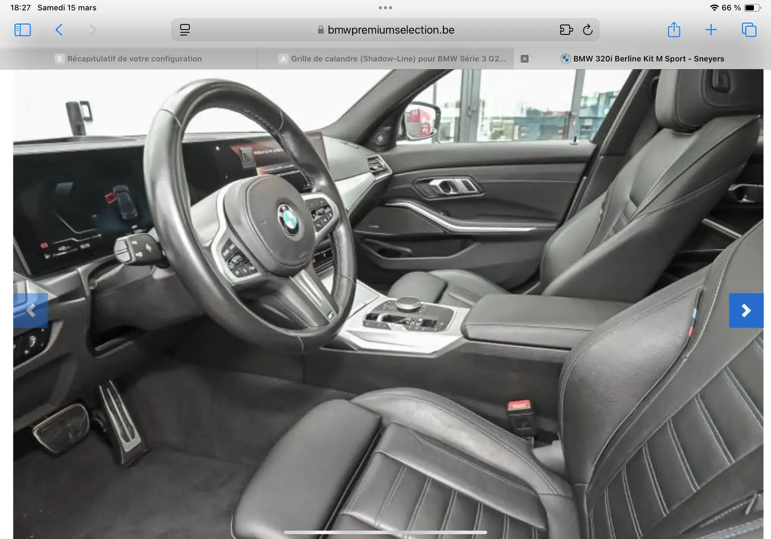 BMW 320 Pack M Argent - 2