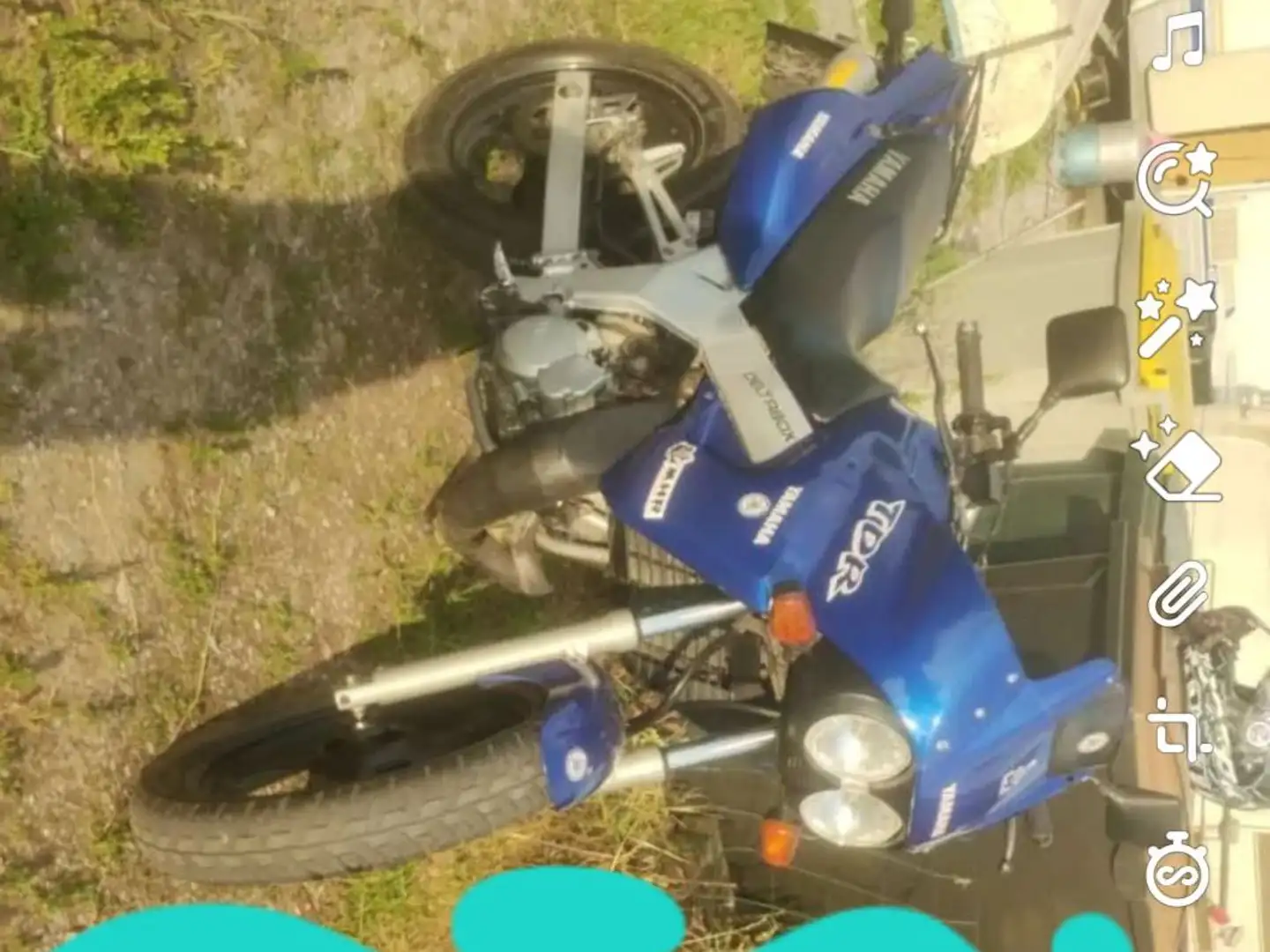 Yamaha TDR 125 Tdr Blauw - 1