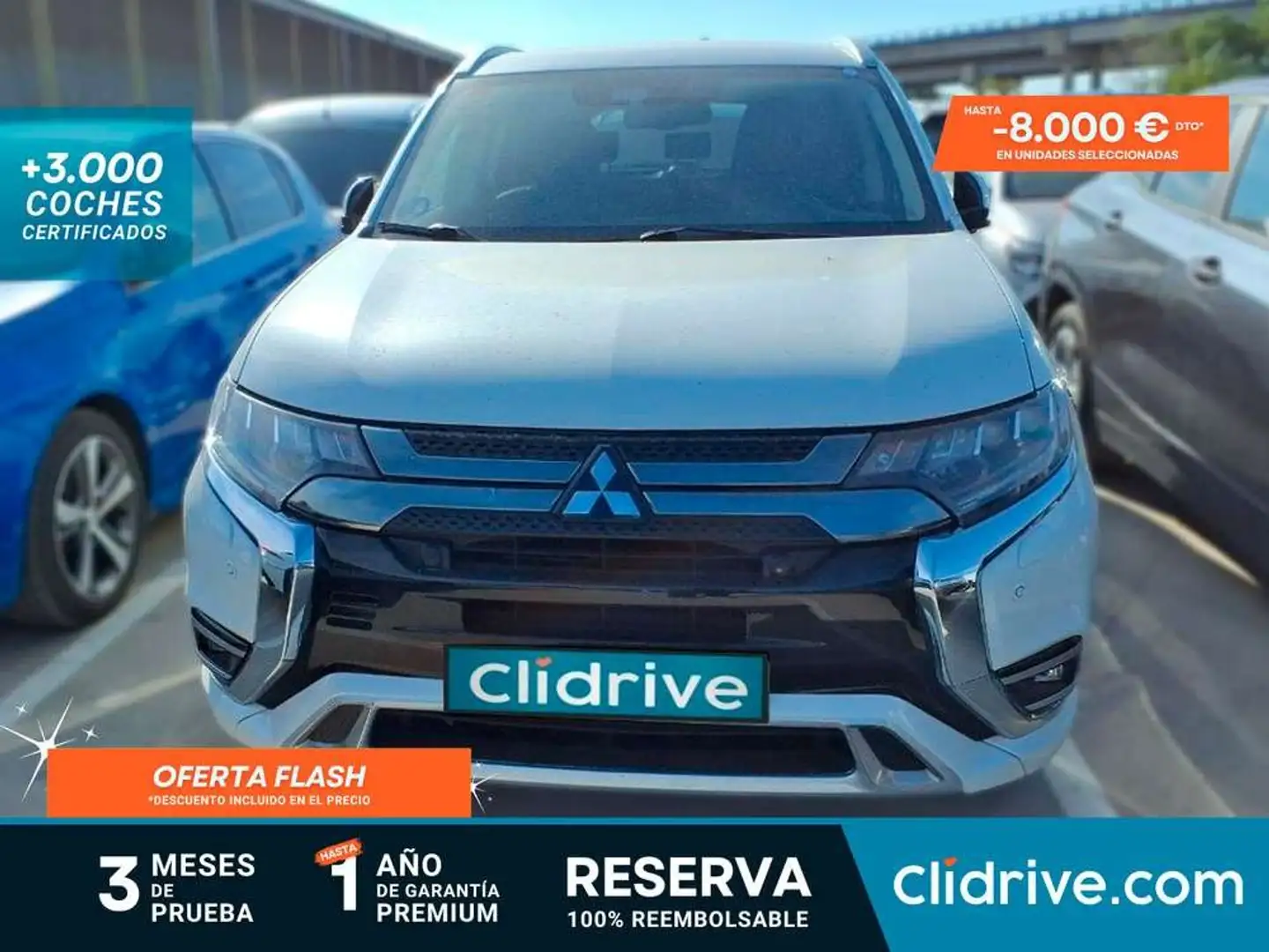 Mitsubishi Outlander 200 MPI Kaiteki CVT 4WD 7 Plazas Blanco - 1