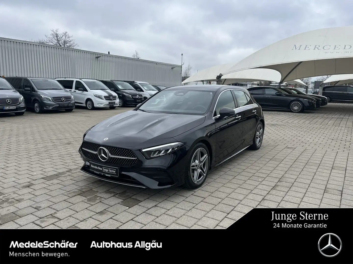Mercedes-Benz A 180 A 180 AMG Ambiente Kamera Keyl. Vorr.-Distronic Negro - 1