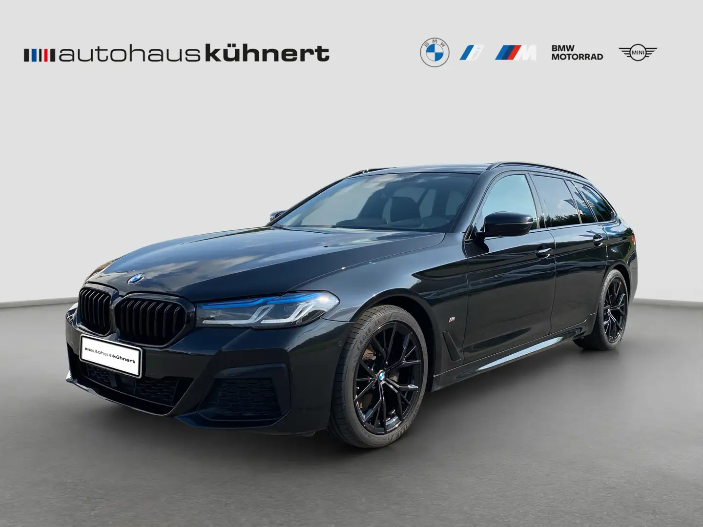 BMW 520 d xDrive Touring ///M-Sport/Laser-L/ACC/AHK/Head-U Schwarz - 1