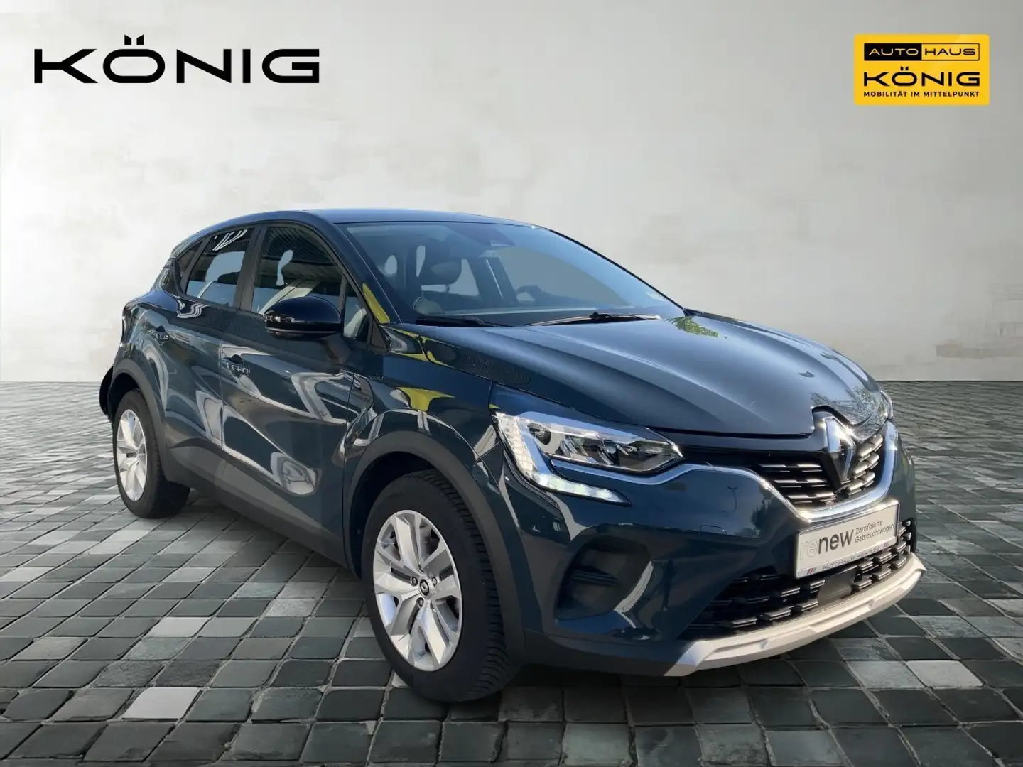 Renault Captur 1.0 TCe 90 EQUILIBRE KLIMA*NAVI*Tempomat Bleu - 2