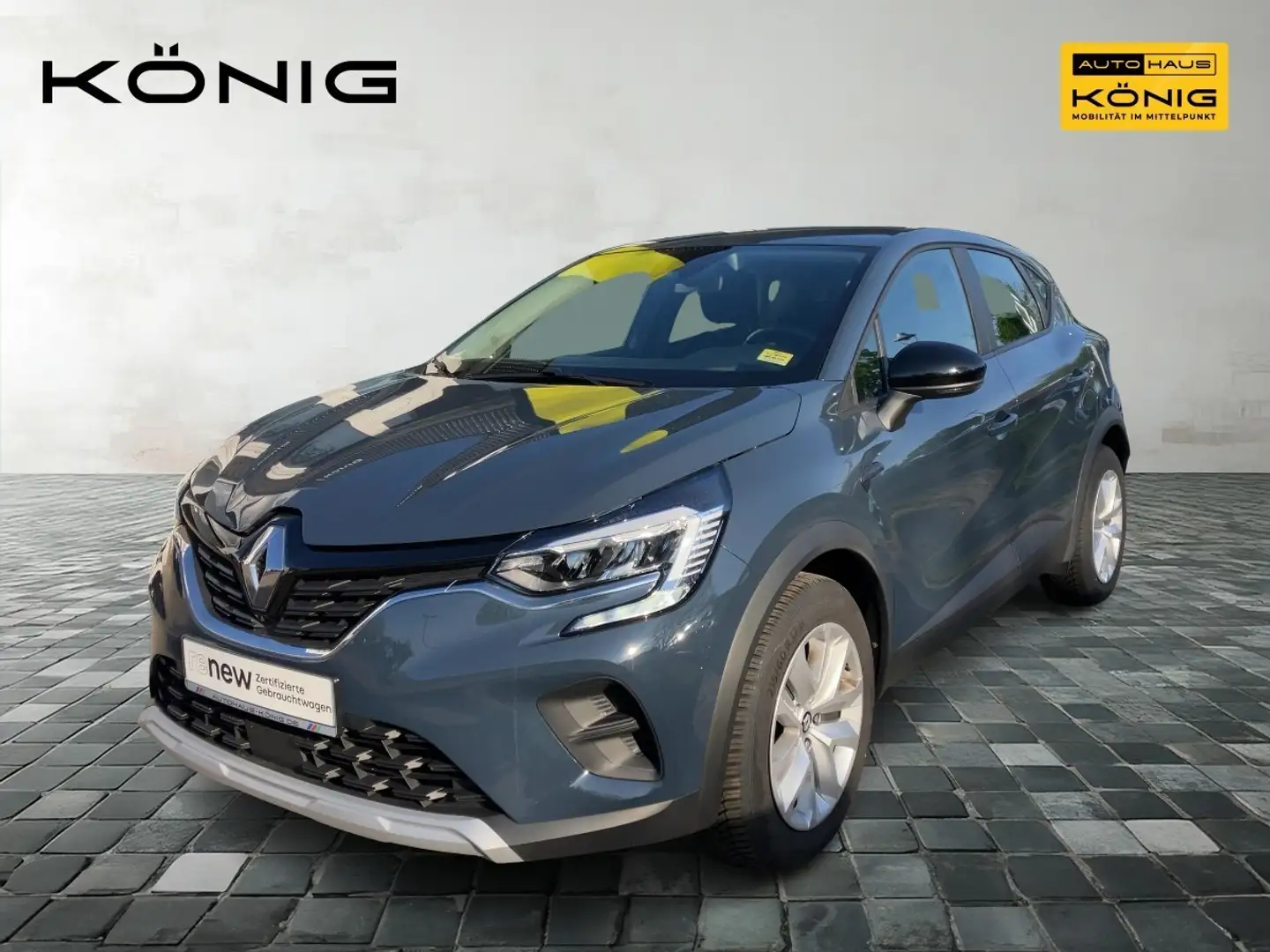 Renault Captur 1.0 TCe 90 EQUILIBRE KLIMA*NAVI*Tempomat Blauw - 1