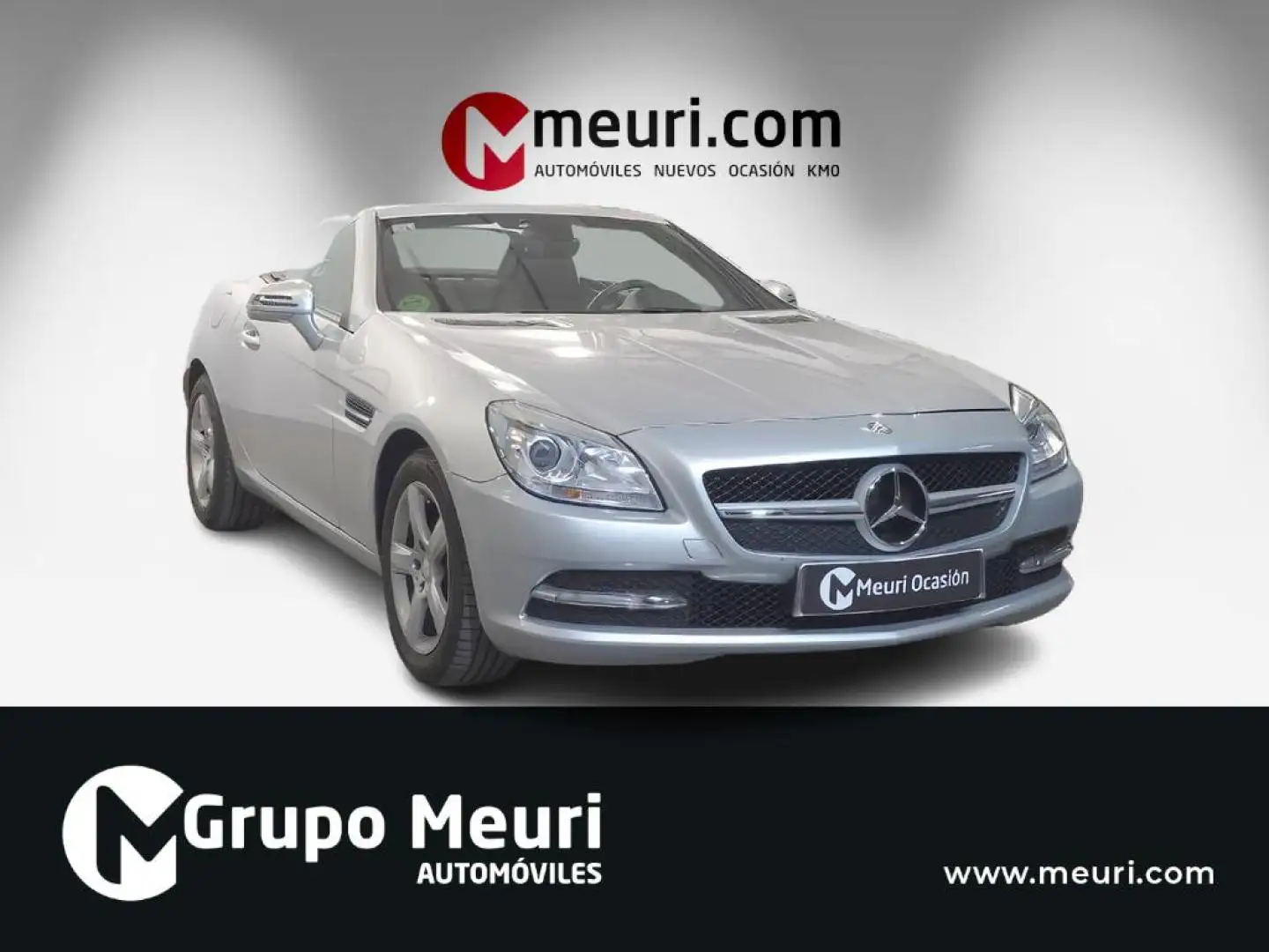 Mercedes-Benz SLK 200 BlueEfficiency Argent - 1