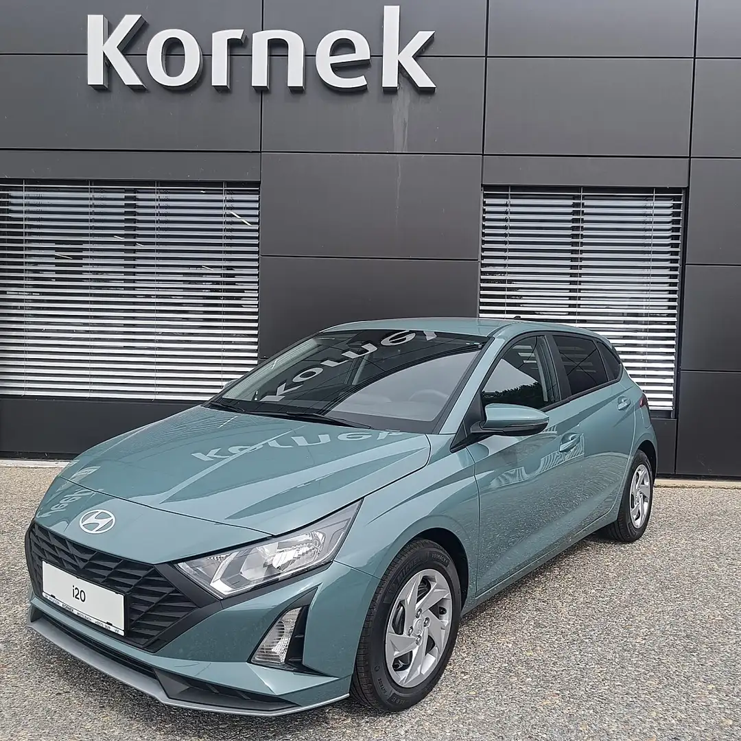 Hyundai i20 1,0 T-GDI Smart Line Grün - 1