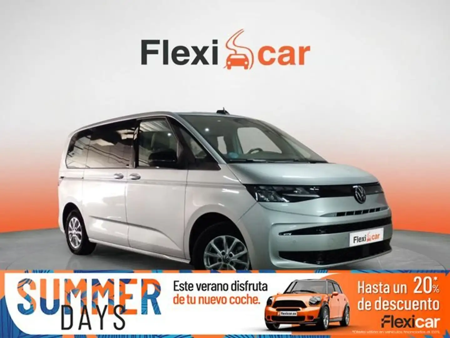 Volkswagen T5 Multivan 2.0+TDI+110kW+%28150CV%29+DSG+B.Corta Gris - 1