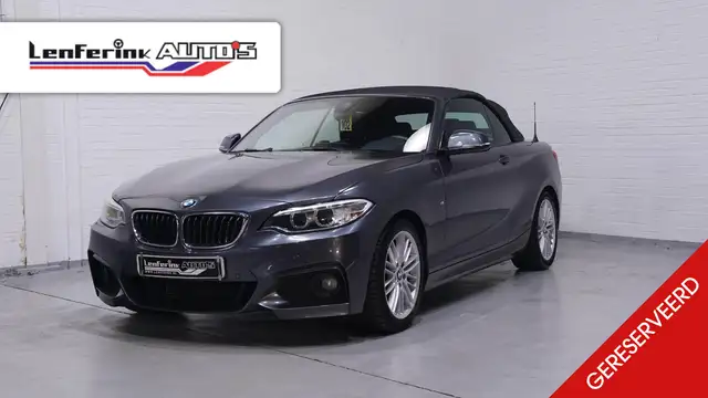 BMW 225 2-serie Cabrio 225d M Sport Navi, Leder, 2-zone cl