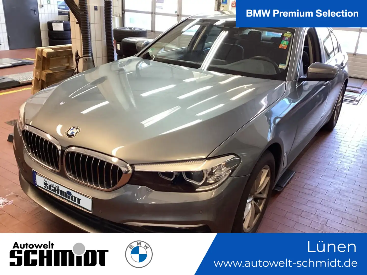 BMW 520 i Limousine + 2Jahre-BPS.-GARANTIE Blauw - 1