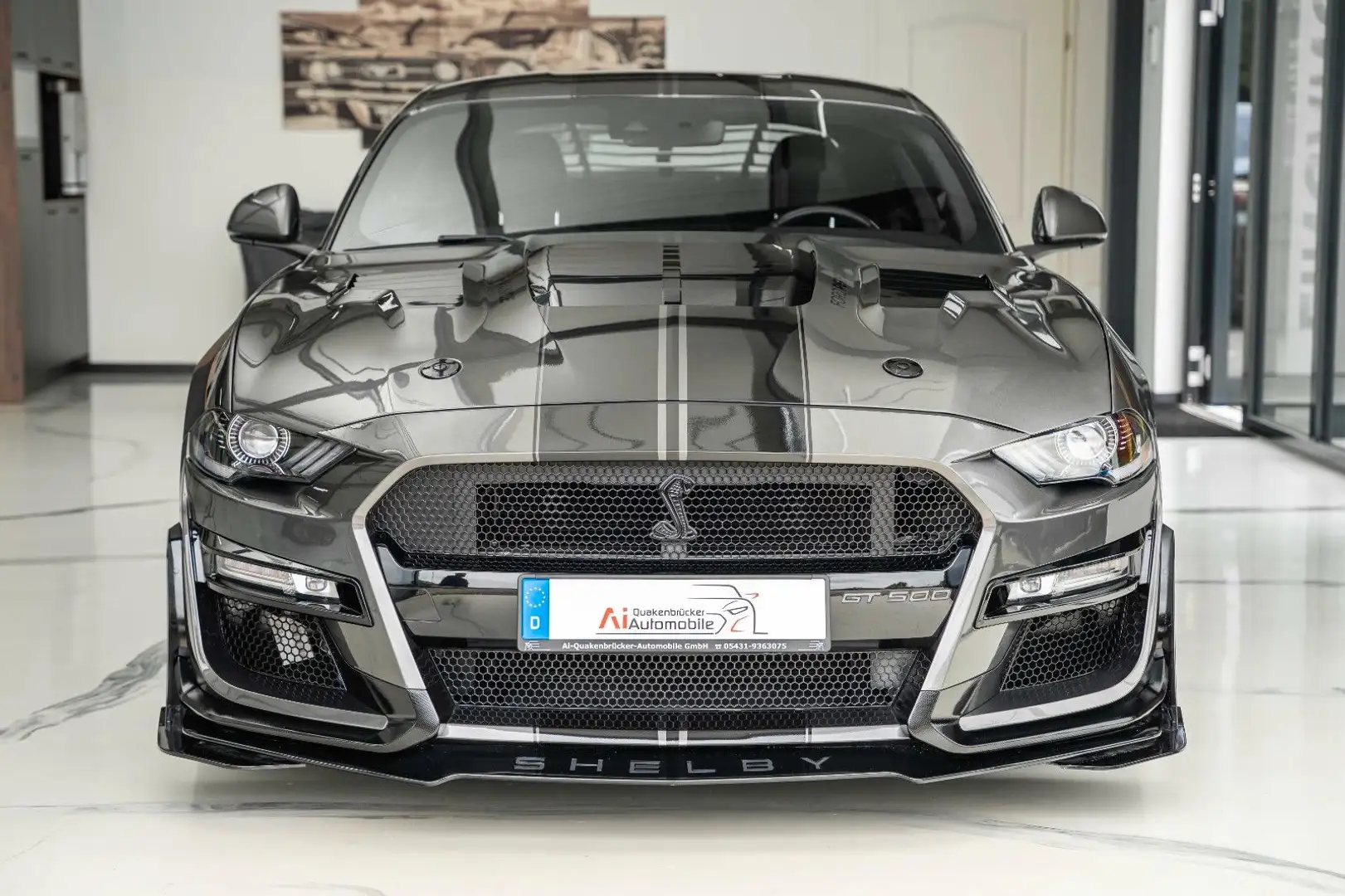 Ford Mustang GT 5,0 GT500 SHELBY PREMIUM COC TOP Šedá - 2