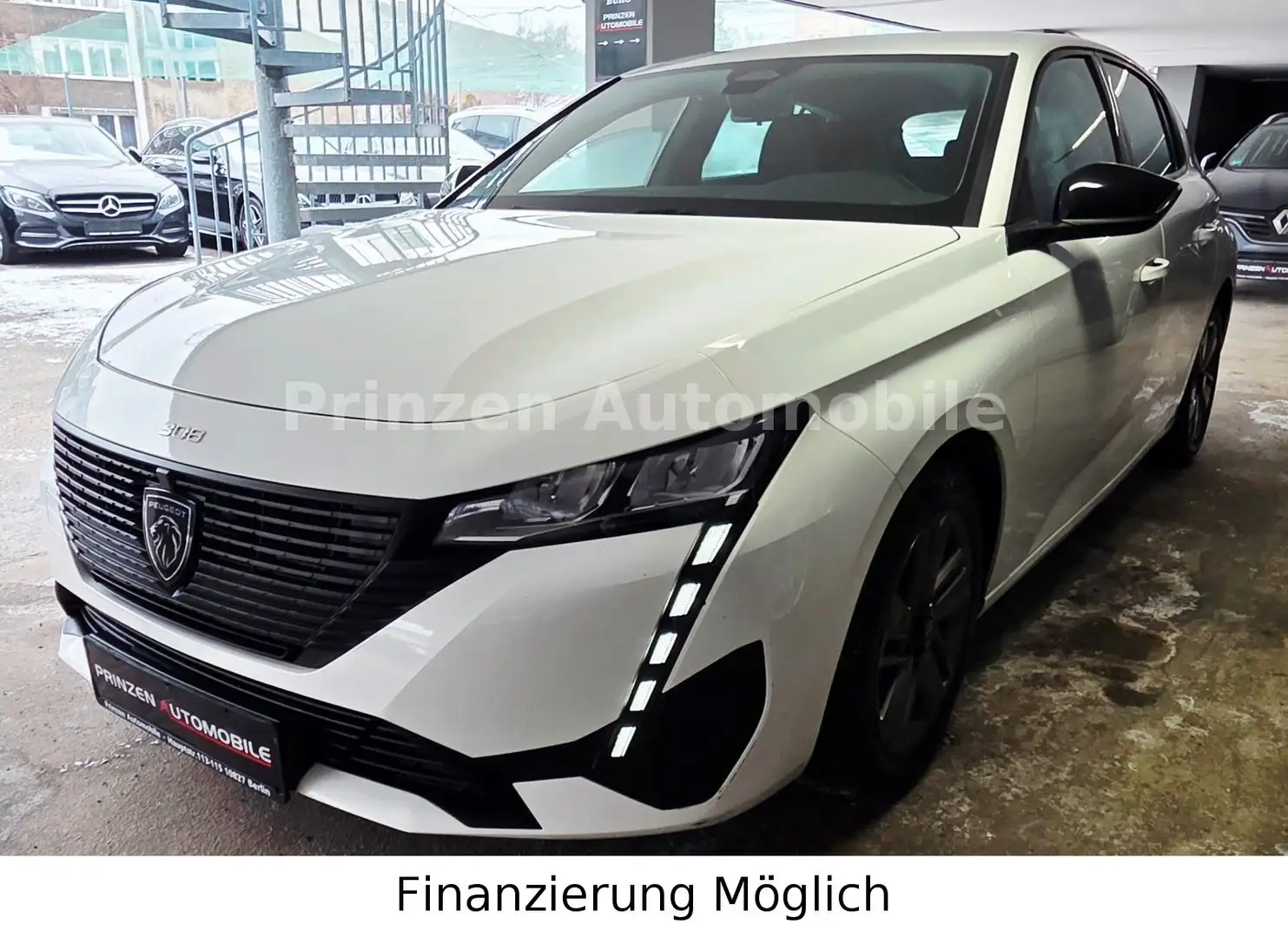 Peugeot 308 Active 1,5 BLUE HDI*AUT*LED*SPUR*NAVI*ABSTAN Weiß - 1