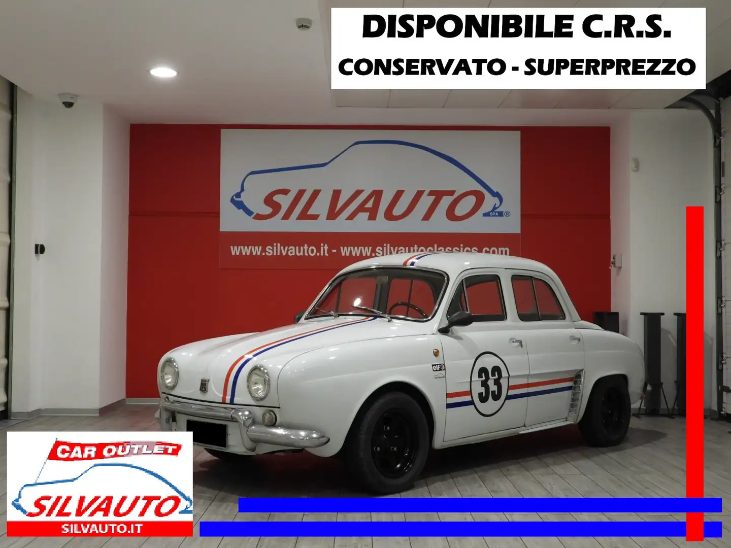 Renault DAUPHINE R1090 - DISPONIBILE C.R.S. (1959) Білий - 1
