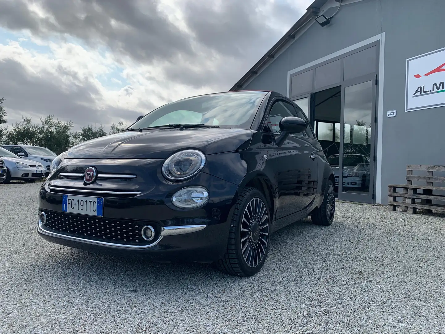 Fiat 500C 500C 1.2 Pop Star 69cv E6 Nero - 1