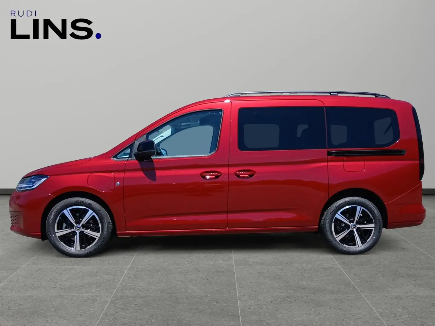 Volkswagen Caddy Life Maxi eHybrid 110 kW Rouge - 2