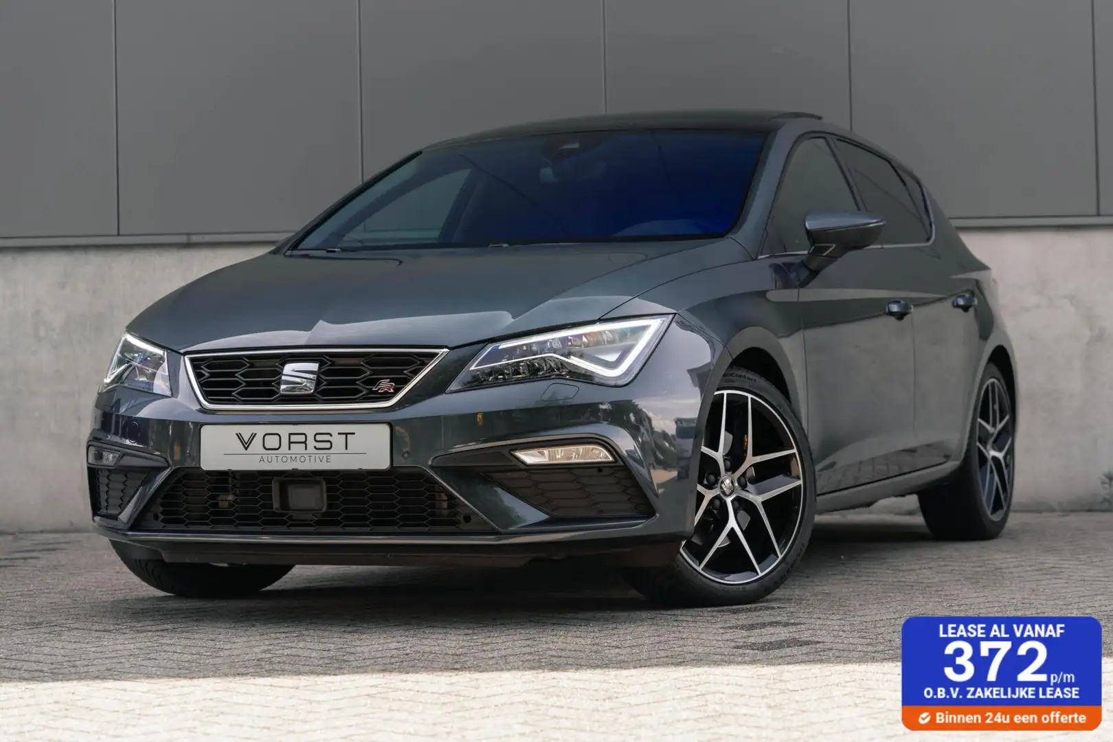 SEAT Leon 1.5 TSI FR NAP DSG Beats Pano ACC Grijs - 1