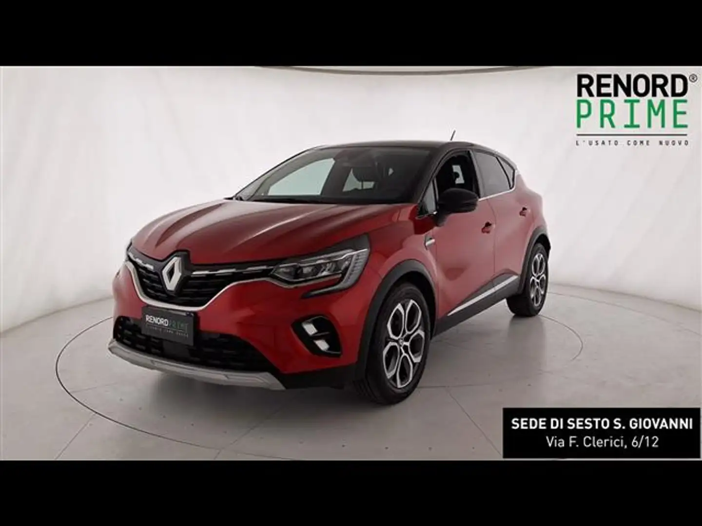 Renault Captur 1.0 tce Intens Gpl 100cv my21 Red - 1