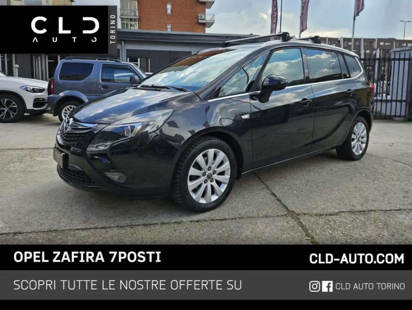 Opel Zafira Tourer 1.6 T EcoM 150CV 7POSTI Чёрный - 1