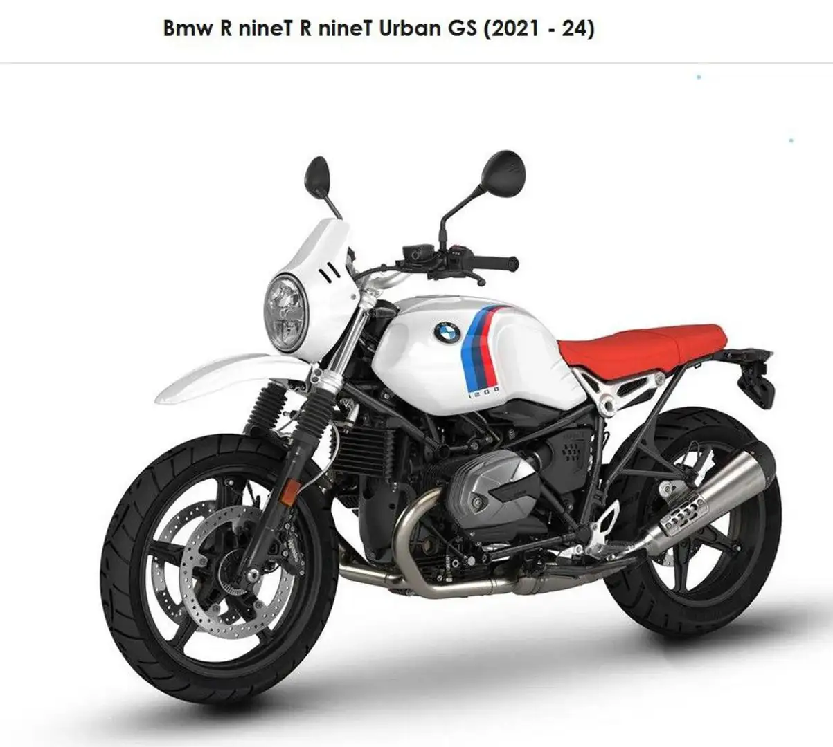 BMW R Nine T URBAN G/S Bianco - 1