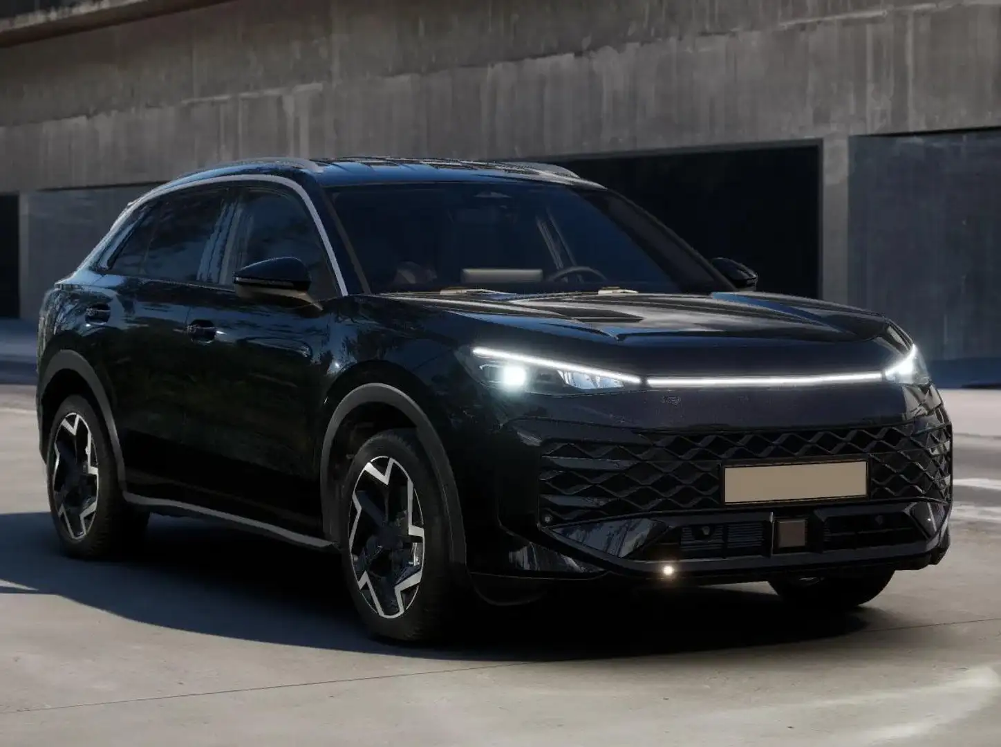 Volkswagen T-Roc R-Line 1.5 eTSI DSG AHK*Android Auto*EasyOpen*S... Noir - 1