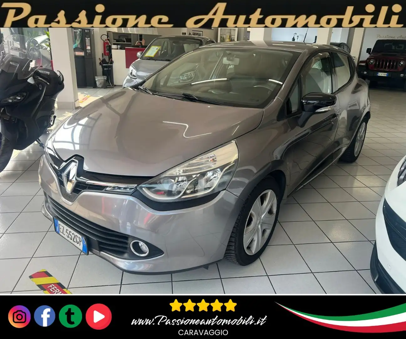 Renault Clio Clio 5p 1.5 dci Live 75cv Grigio - 1