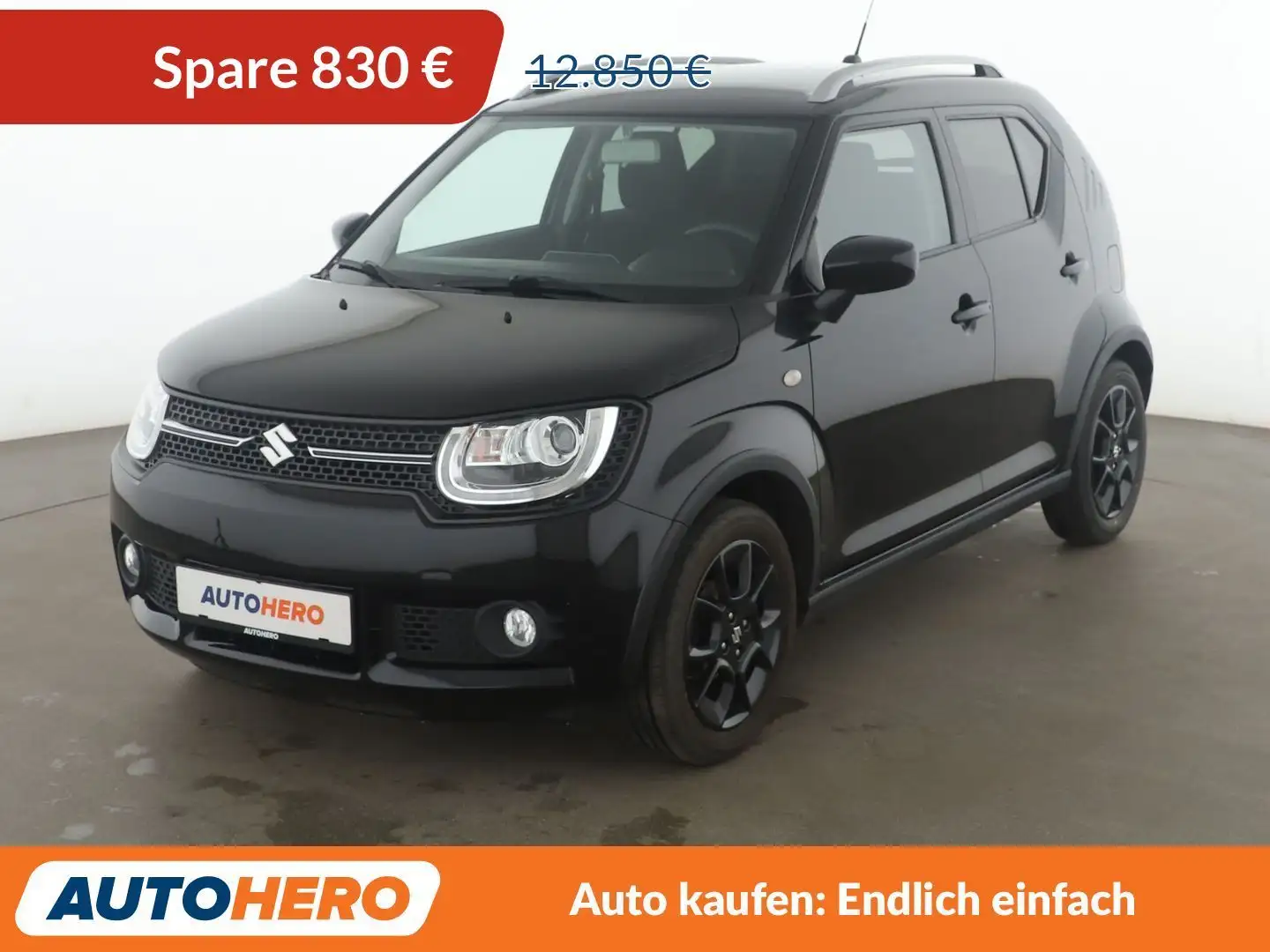 Suzuki Ignis 1.2 DualJet SHVS Comfort*CAM*SHZ*KLIMA*GARANTIE* Schwarz - 1