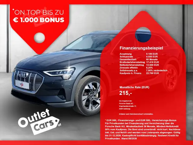 Audi e-tron 50 quattro 230 kW Business MATRIX+Pano+LM