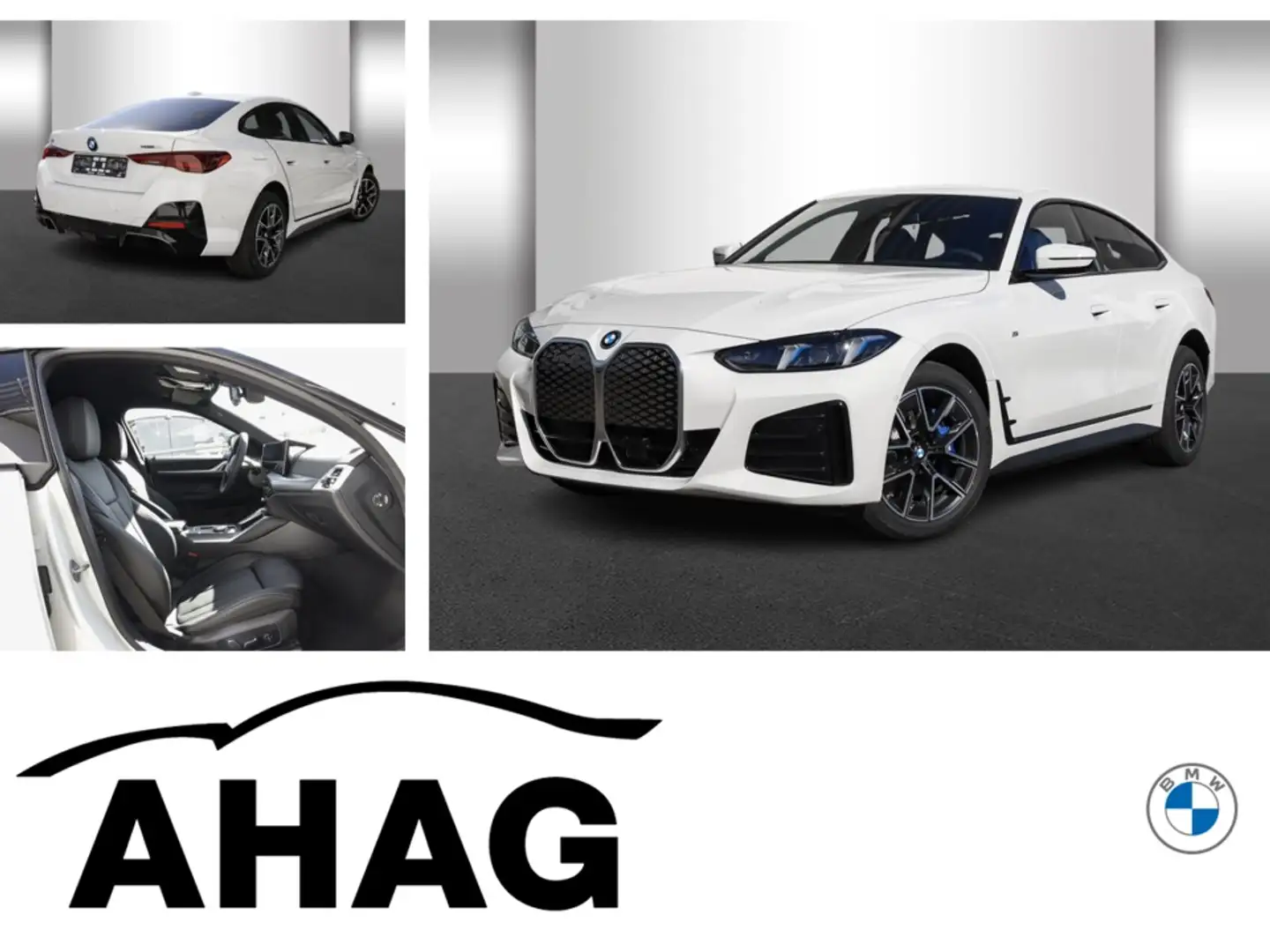 BMW i4 eDrive35 Navi Bluetooth PDC MP3 Schn. HeadUp Weiß - 1