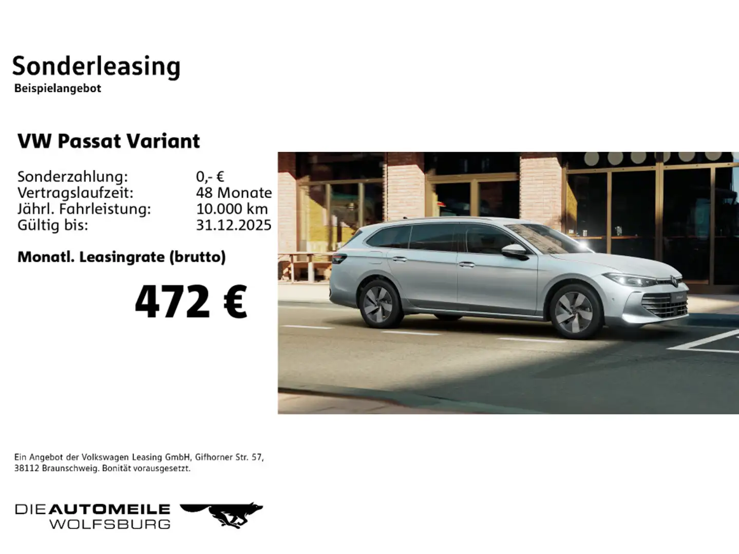 Volkswagen Passat Variant 2.0 TDI DSG Elegance neues Modell Silber - 2