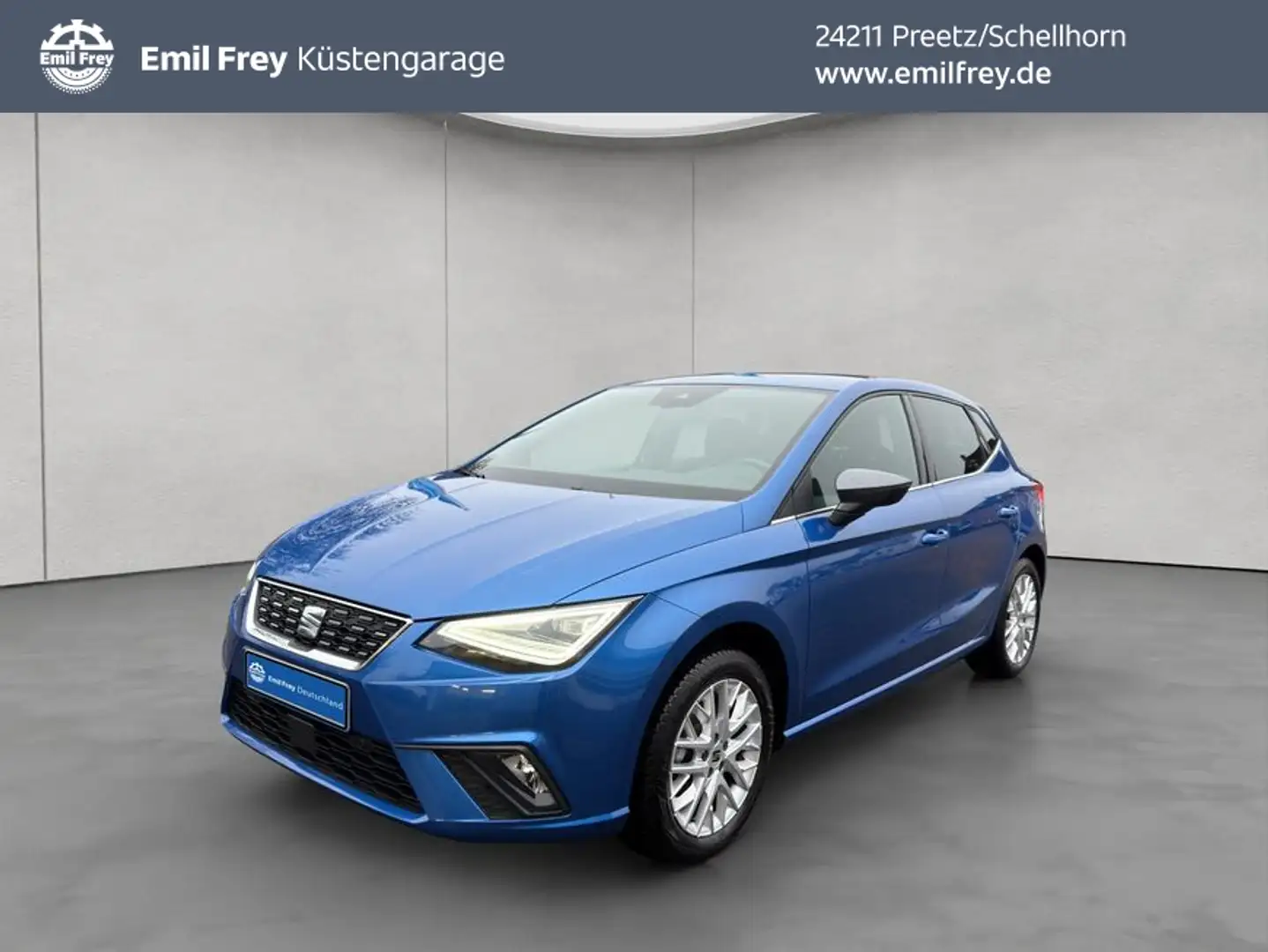 SEAT Ibiza 1.0 TSI Xcellence DSG Kamera LED Navi ACC Blau - 1