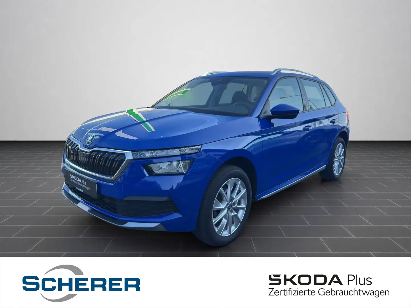 Skoda Kamiq Style 1.5 TSI DSG Navi PDC Kessy VC elektr Bleu - 1