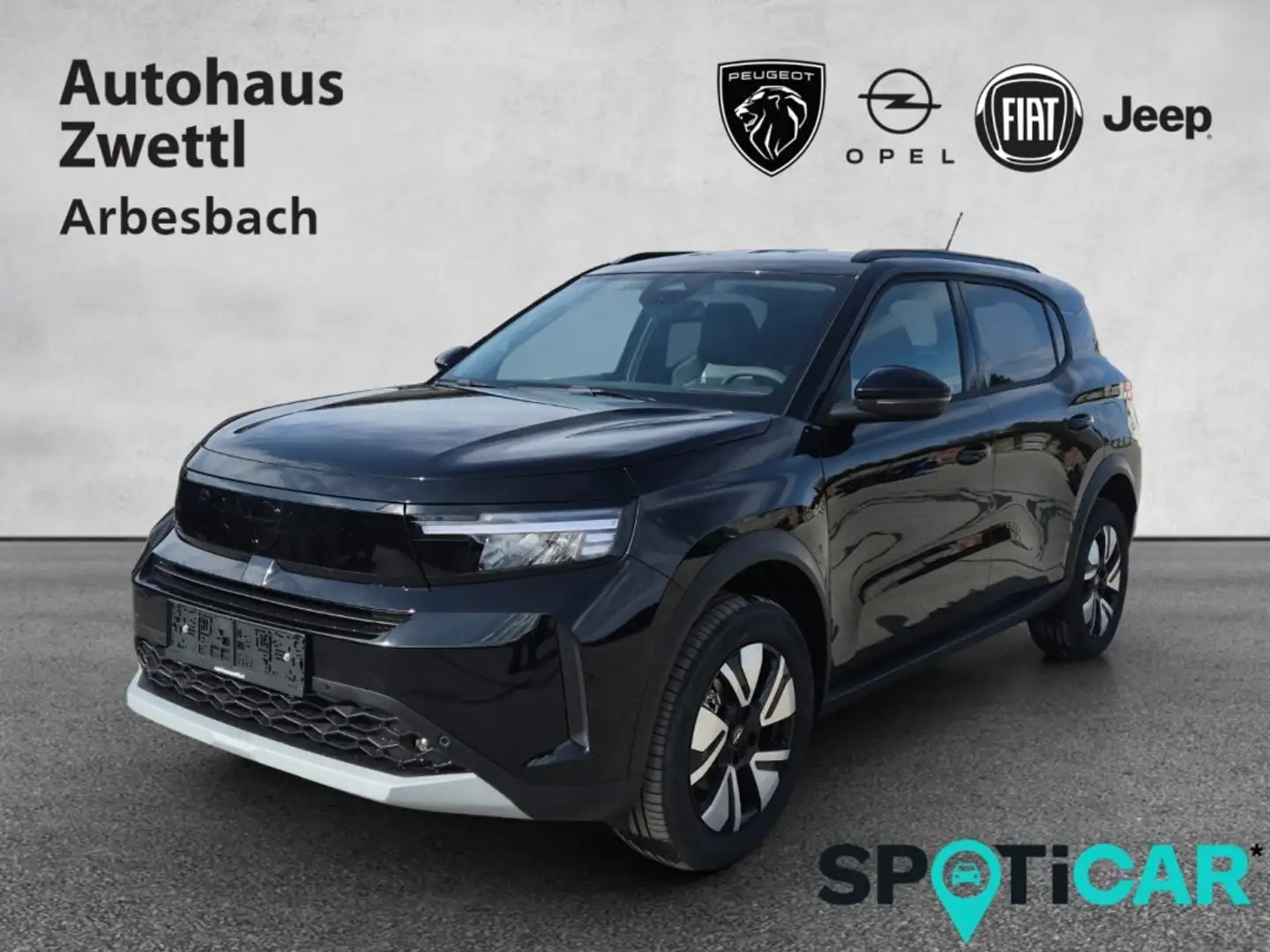Opel Frontera GS MHEV 145 e-DCS6 7-Sitzer Schwarz - 1