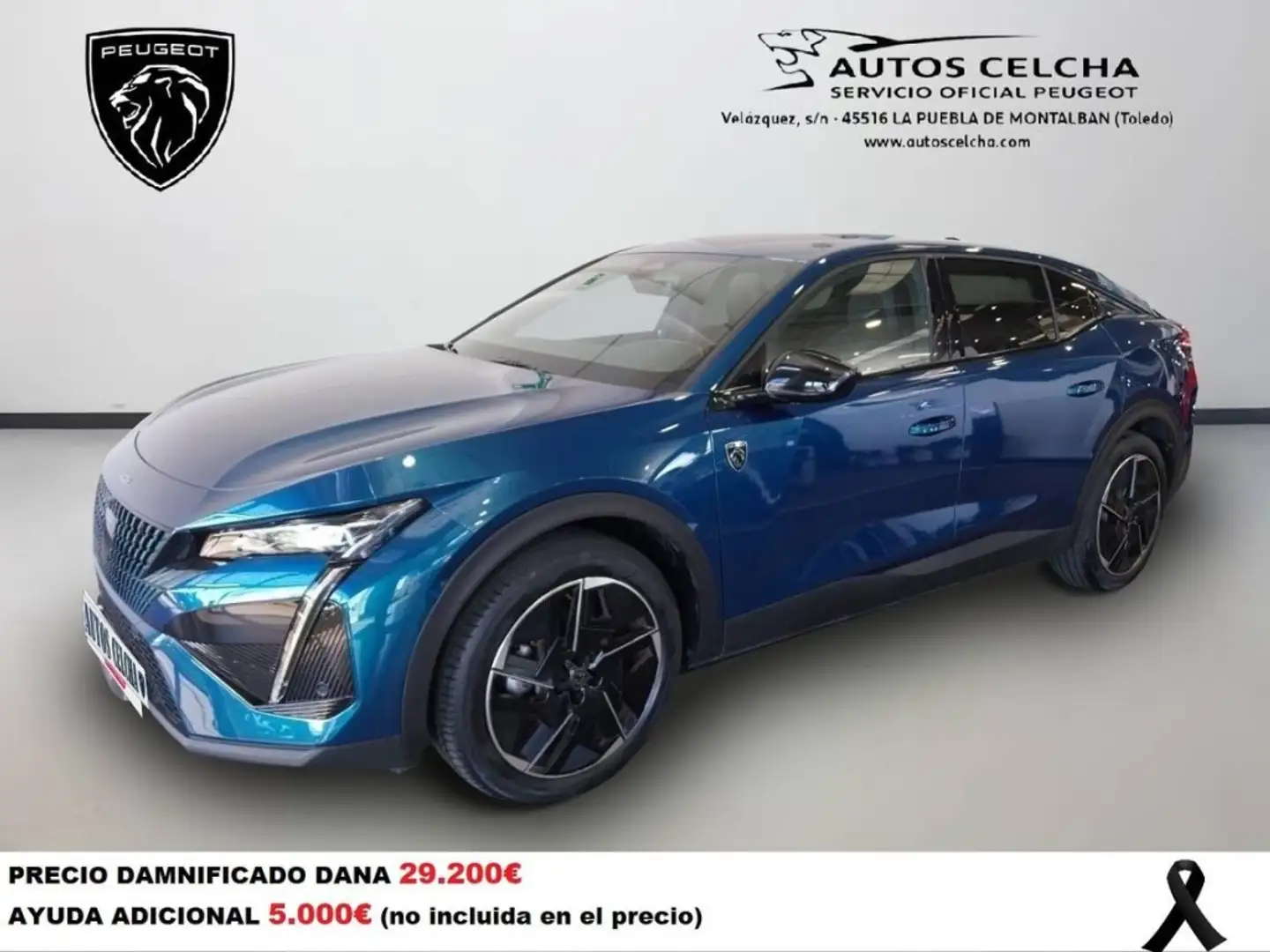 Peugeot 408 PureTech 130 GT EAT8 Blauw - 1