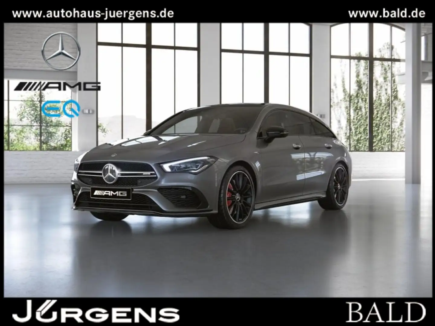 Mercedes-Benz CLA 35 AMG 4M SB Perf-Sitze/360/Pano/HUD/Sitzkli Grau - 1
