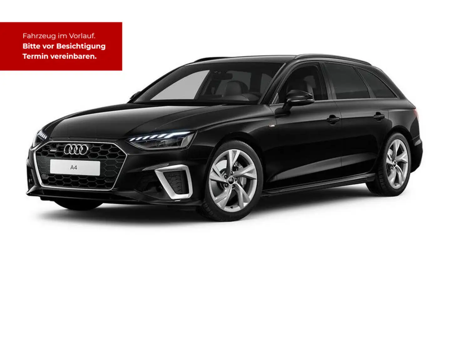 Audi A4 40 TDI quattro 2x S Line LED Navi ACC R Schwarz - 2