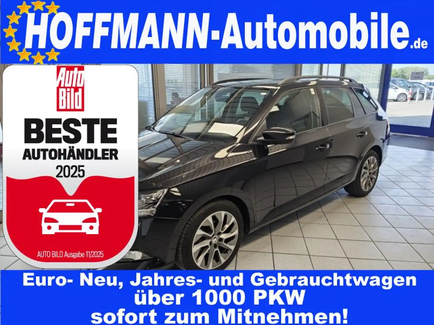 Skoda Fabia Clever LED,Climatronic,Smart-Link,SH Schwarz - 1