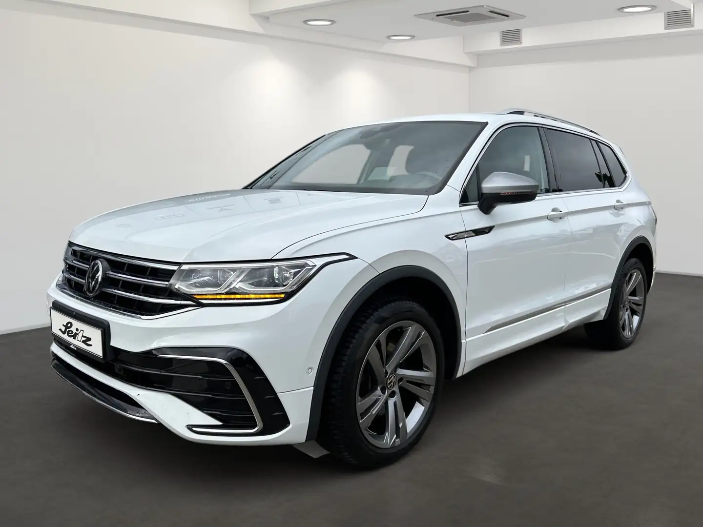 Volkswagen Tiguan Allspace 2.0 TDI 4M R-Line *AHK*HEAD-UP*MATRIX*KAMERA* Weiß - 2