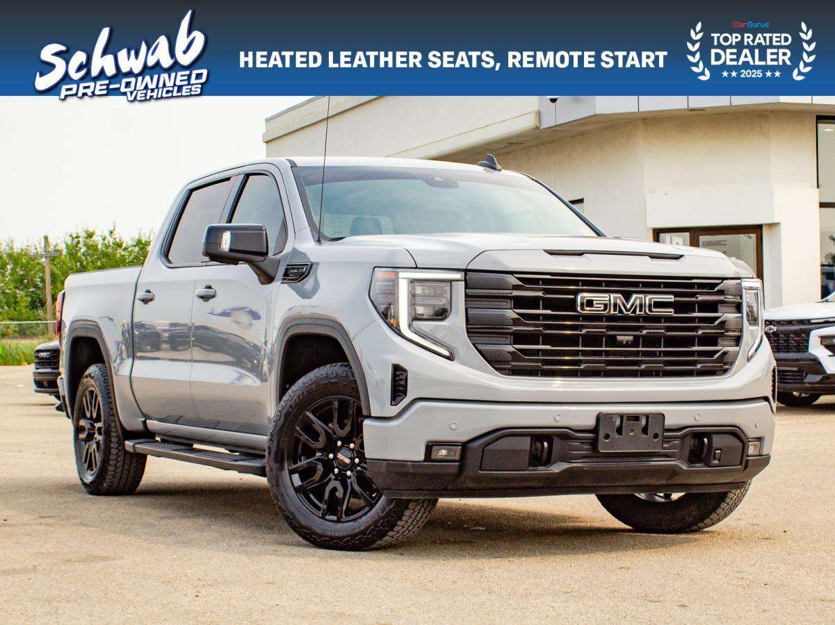 2024 GMC Sierra 1500 Elevation Premium Black Pack w/Heated Leather Buck