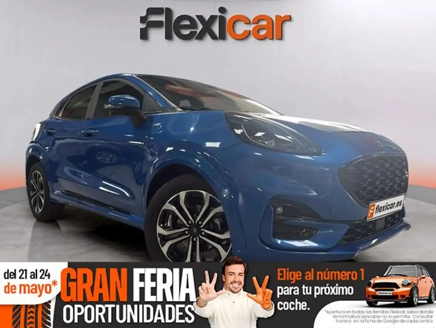 Ford Puma 1.0 EcoBoost 125cv ST-Line MHEV Auto Azul - 1